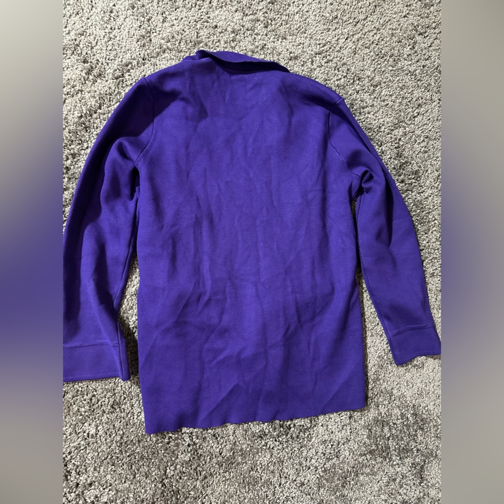 Grace Karin Deep Purple Cardigan - Picture 4 of 4